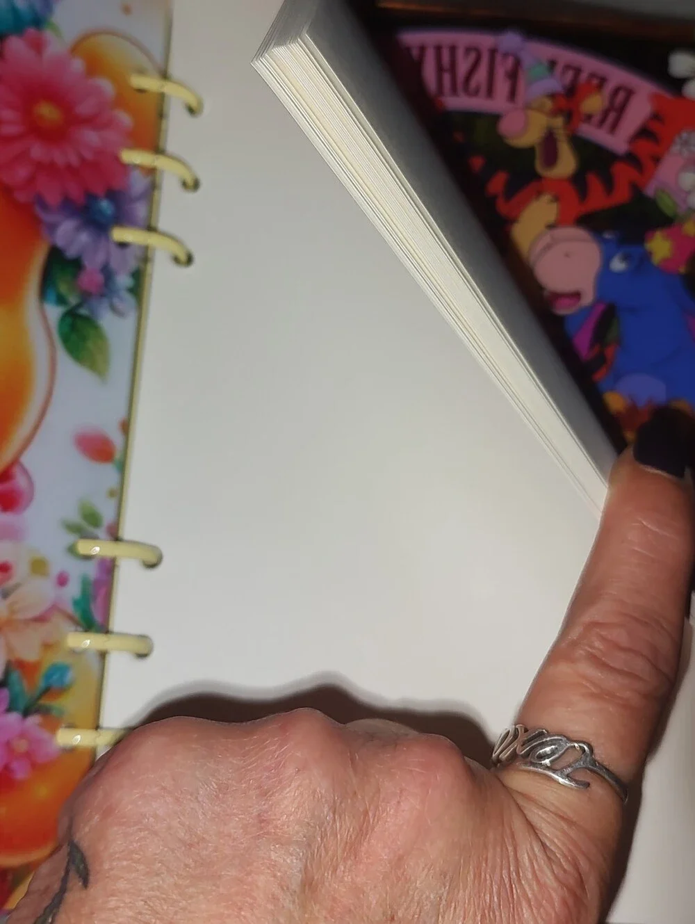 New! A5 Winnie The Pooh Acrylic Shaker Notebook With Paper